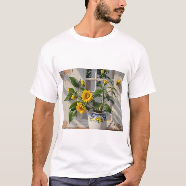 T - Shirt "aufgesprungen" (Vorderseite)