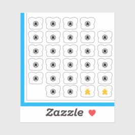 T-Shirt-Aufkleber für alle - jederzeit sichtbar Aufkleber