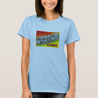 T - SHIRT Aurora Illinois IL GROSSER SCHREIBEN POS