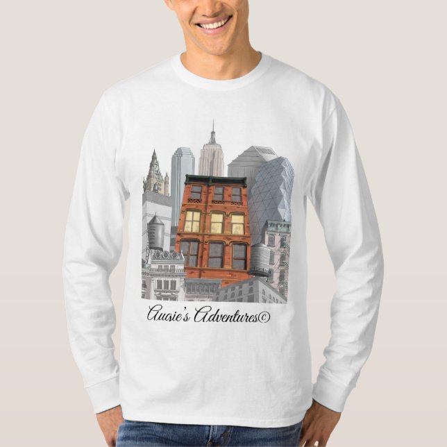 T - Shirt aus erwachsener Baumwolle  (Vorderseite)