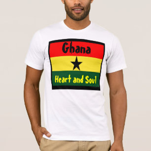 T - Shirt aus Ghana-Herz und Soul
