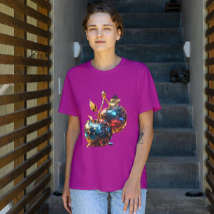 T - Shirt aus metallhaltigen, getauchten Kirschen
