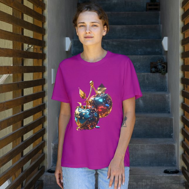 T - Shirt aus metallhaltigen, getauchten Kirschen (Von Creator hochgeladen)