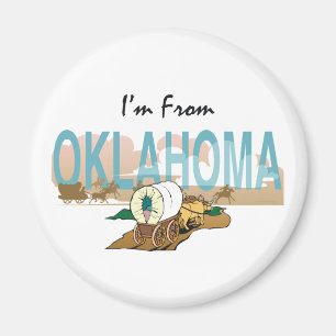 T-SHIRT aus Oklahoma Magnet
