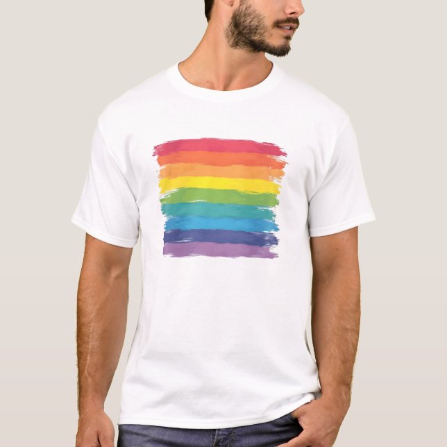 T - Shirt aus Rainbow (Vorderseite)