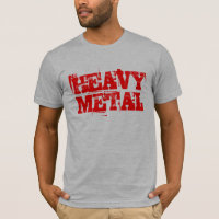 T - Shirt aus Schwermetallen - T - Shirt aus Schwe