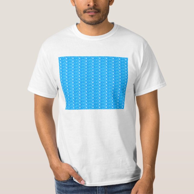 T - Shirt Baby Blue Glitzer (Vorderseite)