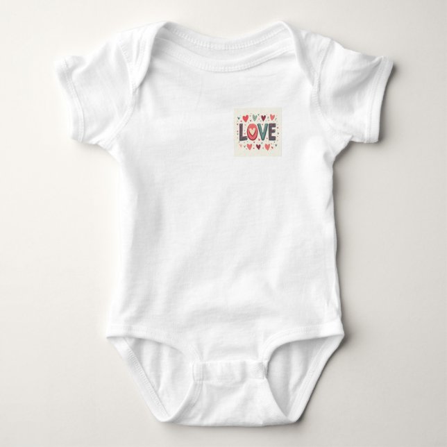 T - Shirt Baby Bodysuit (Vorderseite)