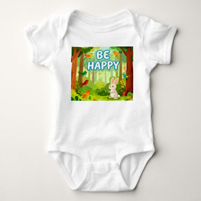 T-Shirt Baby Strampler (Vorderseite)