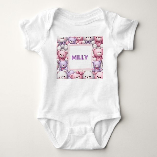T-Shirt Baby Strampler (Vorderseite)
