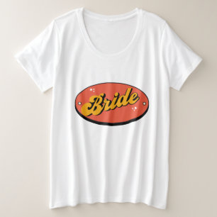 T - Shirt Bachelorette Retro Bride