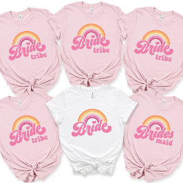 T - Shirt Bachelorette Retro Bride T-Shirt