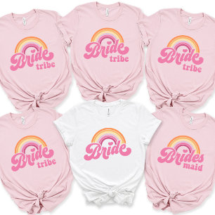 T - Shirt Bachelorette Retro Bride T-Shirt