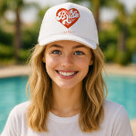 T - Shirt Bachelorette Retro Truckerkappe<br><div class="desc">Bachelorette Retro Trucker Hat Vintag Bride zu Bride's Maid BrideStamm T - Shirt Bachelorette Bride</div>