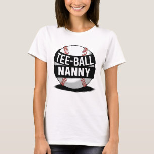 T-Shirt-Ball Nanny Funny Teeball Oma T-Shirt