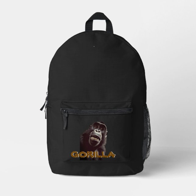 T-Shirt Bedruckter Rucksack (Vorderseite)