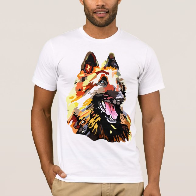 t-shirt belgischer Hirte tervuren (Vorderseite)
