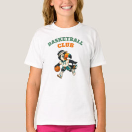 T-Shirt Benutzerdefiniert Kinder Tukane Basketball