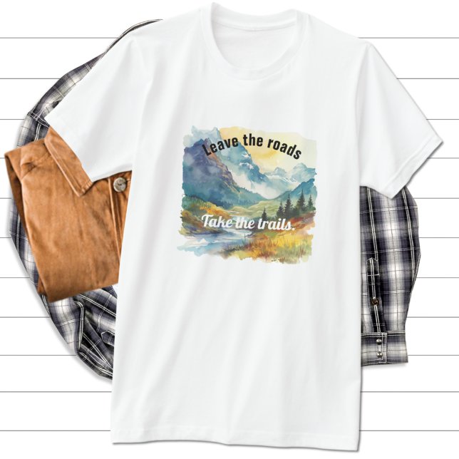 T-Shirt Bergpfade (Von Creator hochgeladen)
