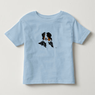 T-Shirt: Bernese Mountain Hunde Kleinkind T-shirt
