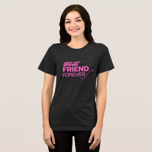 T-Shirt „Beste Freunde fürs Leben“ Tri-Blend Shirt