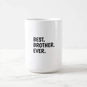 T-Shirt bester Bruder überhaupt, lustiges Geschenk Kaffeetasse