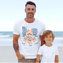 T-Shirt 'Bester Vater aller Zeiten - Fist Bump' -