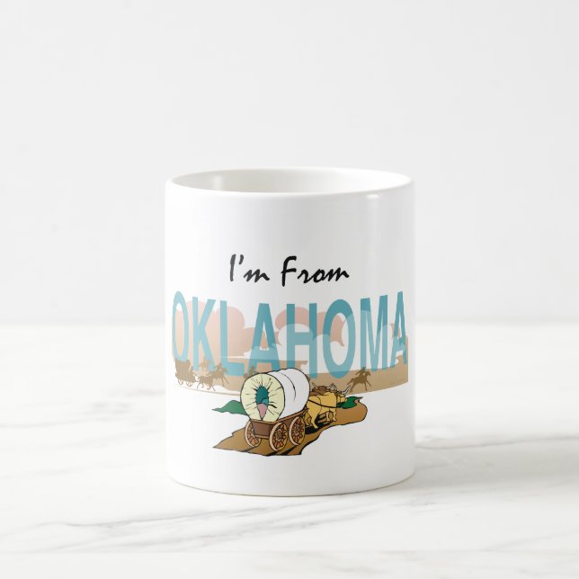 T-SHIRT bin ich von Oklahoma Tasse (Mittel)