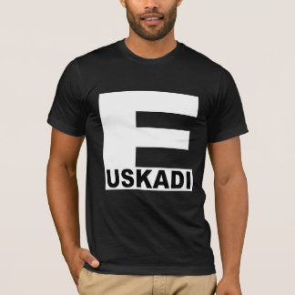 T-shirt BIO- schwarzes EUSKADI