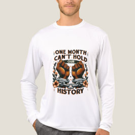 T-Shirt-Black History Month 100 Years Tri-Blend Shirt