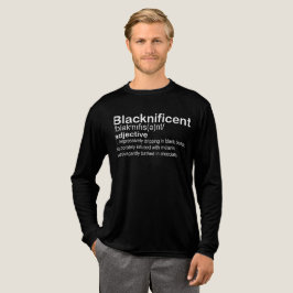 T-Shirt-Black History Month 100 Years Tri-Blend Shirt