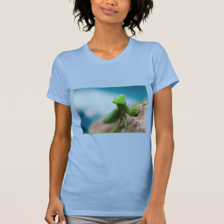 T-Shirt - Blaue Gottesanbeterin Welt