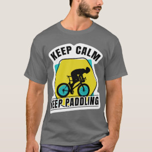 T-Shirt 'Bleib ruhig Minimalist'