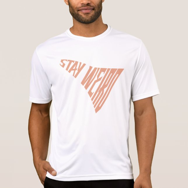 T-Shirt "bleibe" - Superpower-Anweisung (Vorderseite)