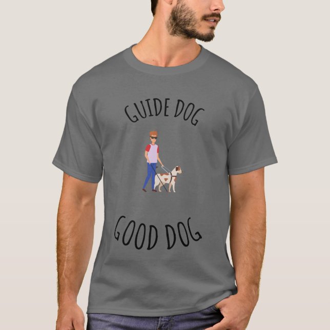 T - Shirt Blindenhund (Vorderseite)