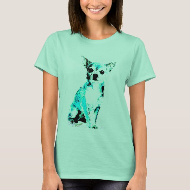 T - Shirt Blue Chiwawa (Vorderseite)