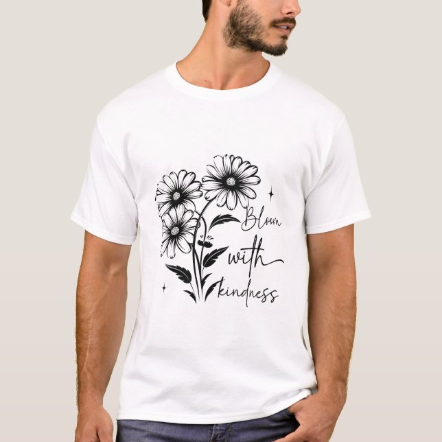 T-Shirt Blumen (Vorderseite)