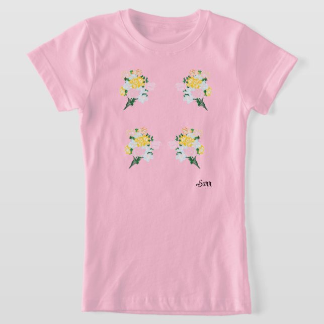 T-Shirt : Blumensträuße (Ablage )