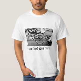 T - Shirt BMX Fahrrad Skate Park Graffiti Schwarz