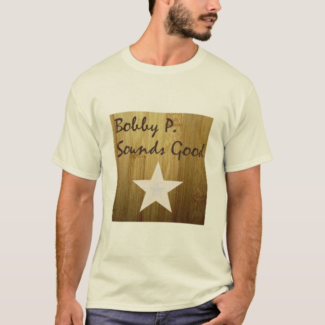 T - Shirt Bobbys P. [gute Albumgrafik der Töne] (Vorderseite)