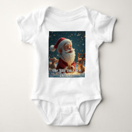 T-Shirt Body Christmas Baby Strampler