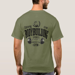 T-Shirt Bodybuilding Khaki