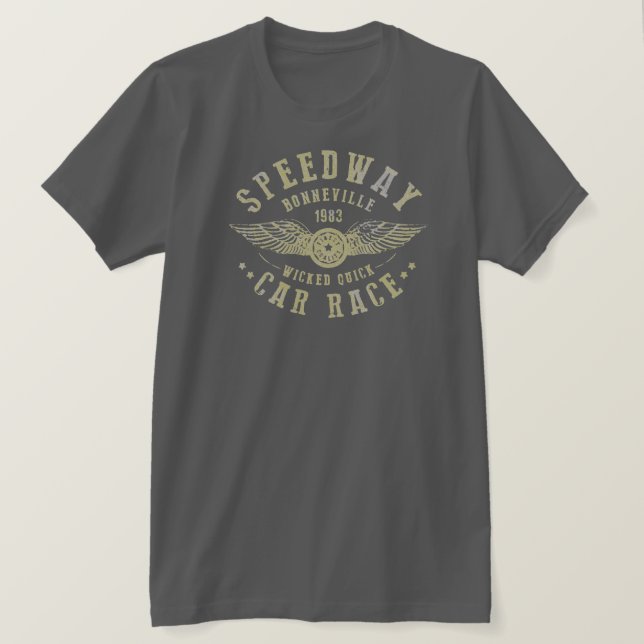 T - Shirt "BONNEVILLE SPEEDWAY" (Design vorne)