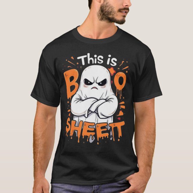 T - SHIRT BOO SHEET NEUES FASHION DESIGNER T-SHIRT (Vorderseite)
