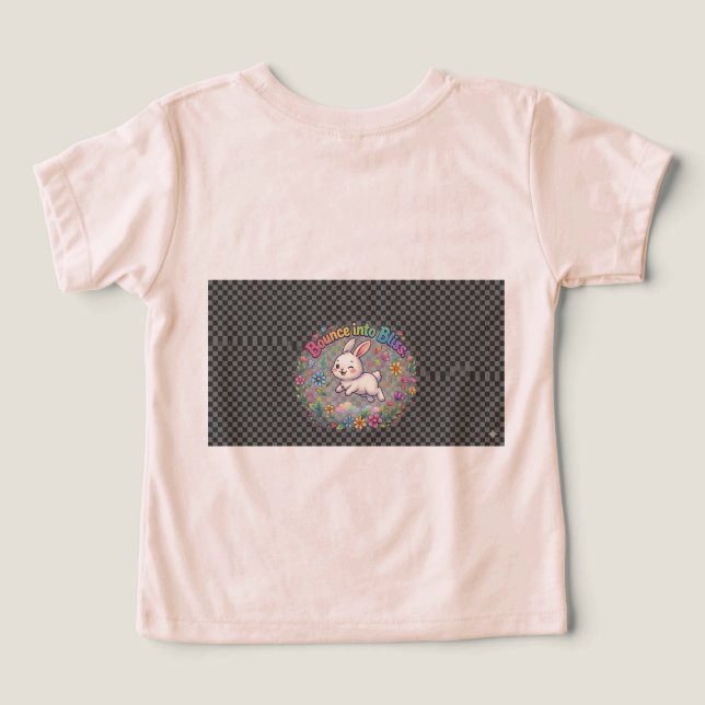 T-Shirt 'Bounce into Bliss' (Design Rückseite)