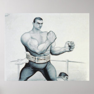 T-SHIRT Boxing Poster