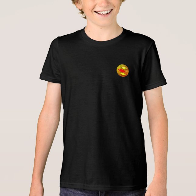 T - Shirt BOY'S BELLA TRI BLEND ART DESIGN (Vorderseite)