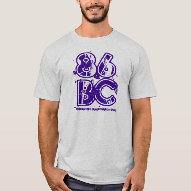 T-Shirt Brad Childress "86 BC" (Vorderseite)
