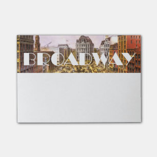 T-SHIRT Broadway-Stern Post-it Klebezettel