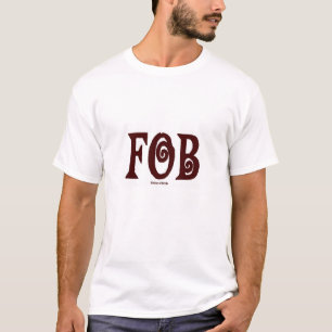 T - Shirt Brown FOB (Vater der Braut)